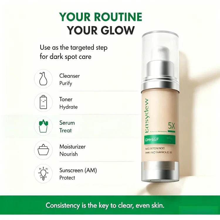 ✨5X Intensive Dark SpotCorrector Serum -TargetstubbornHyperpigmentation &Even Skin Tone-LT