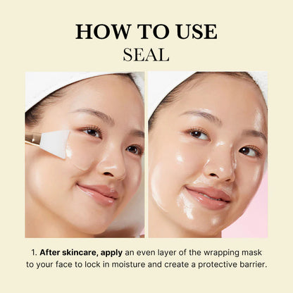 Wake Up To Clearer Skin With KOJIC ACID TURMERIC WRAPPING MASK