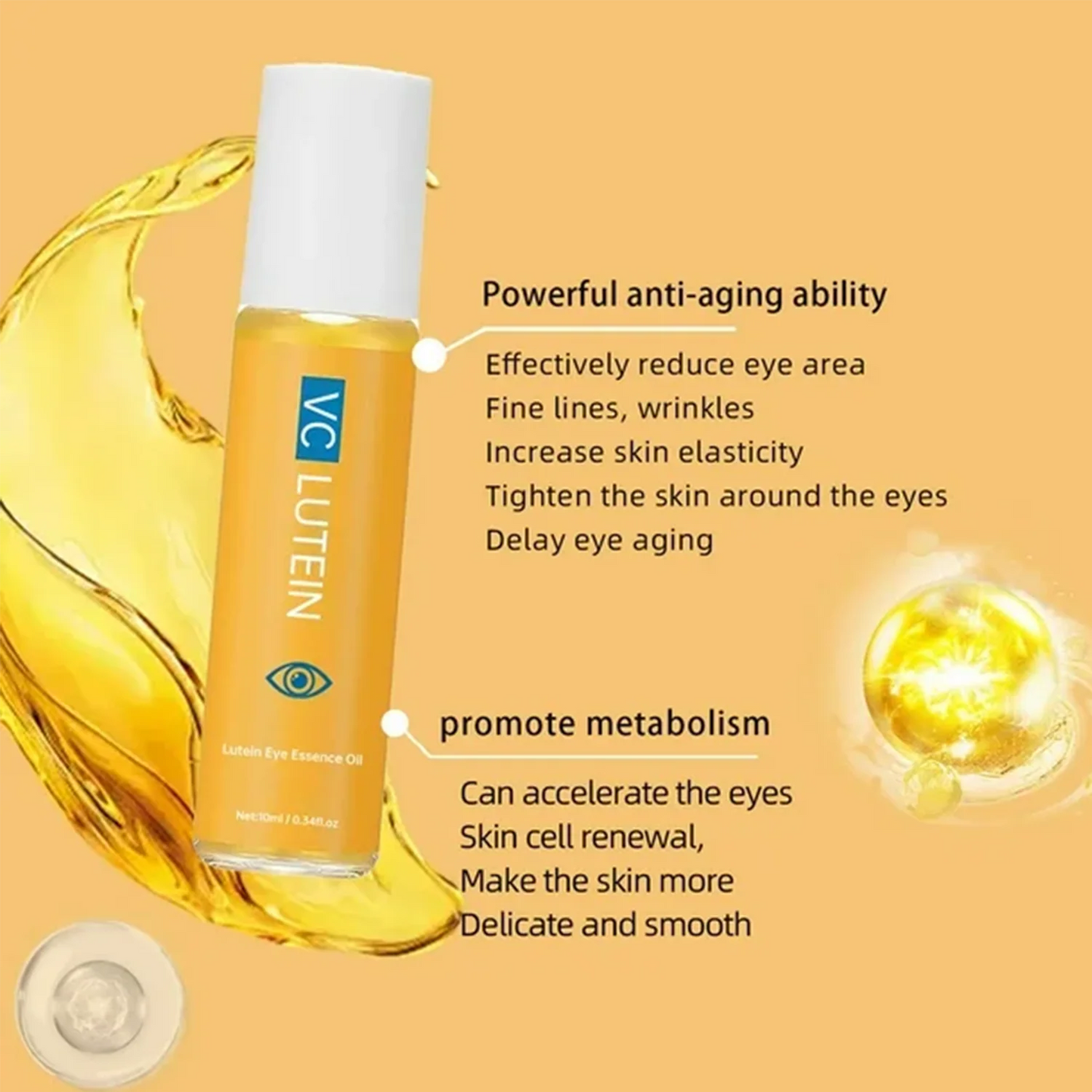 💥 Instant Under-Eye Rescue! Aureiz Eye Essence Oil 👀💛 — Only $19.99 This Black Friday!