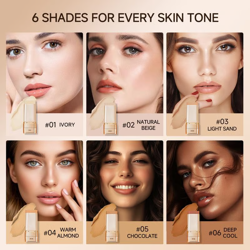 🔥 Valentine’s Pre-Sale! Buy 1, Get 1 FREE on the Luminous Dual-Ended Concealer Foundation Stick 💖 Limited Time Offer!