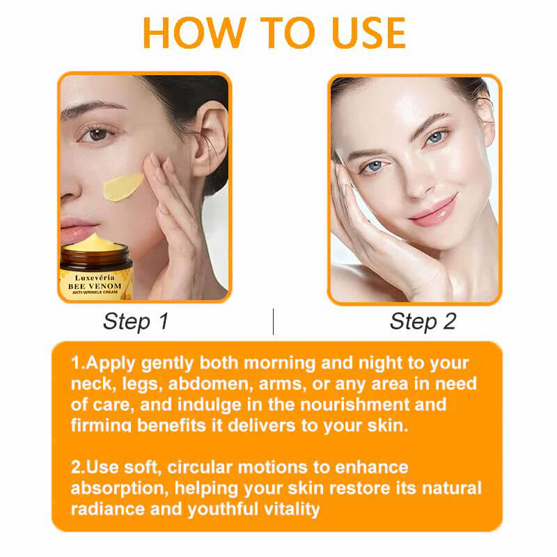 Luxevéria Bee Venom Firming & Anti-Wrinkle Cream