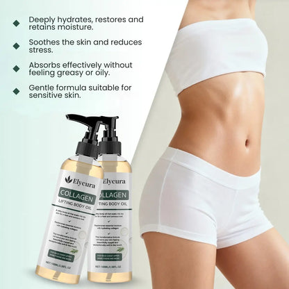 Elycura™ Collagen Oil | Visibly Tightens & Lifts Sagging Skin by 98% in Just 24 Hours ✨
