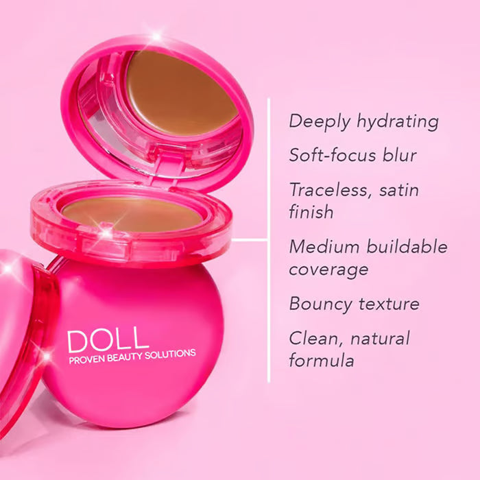 🏆Flash Sale⚡ 50K+ SOLD! Almost Gone💥🏆Buy 1 Get 1 Free✨Doll 10 Peptide Bounce Balm Foundation