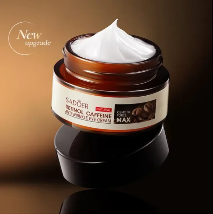 ✨ New Retinol + Caffeine Anti-Wrinkle Stay-Up-Late Eye Cream 👀⚡